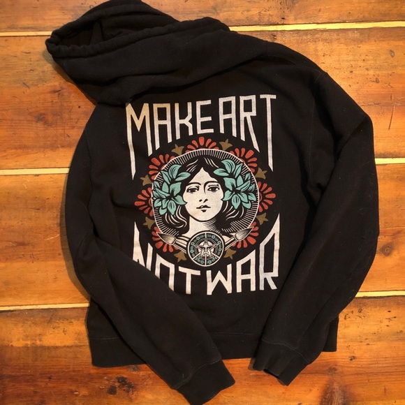 Obey Tops - OBEY hoodie sweatshirt